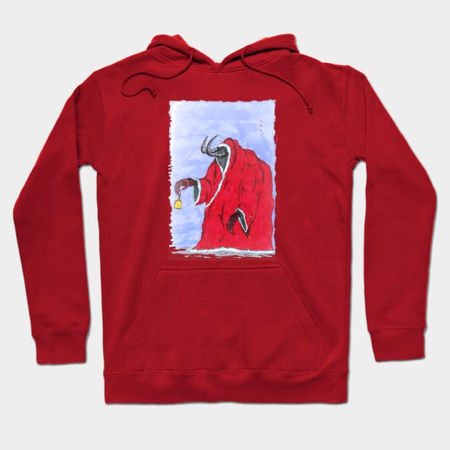 Merry Krampus you filthy animals Hoodie by Flush Gorden